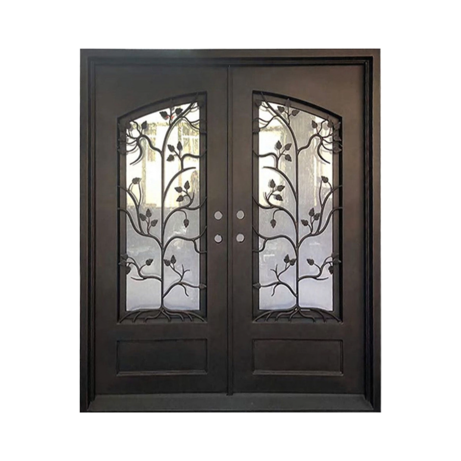 Nature-Inspired Iron Doors