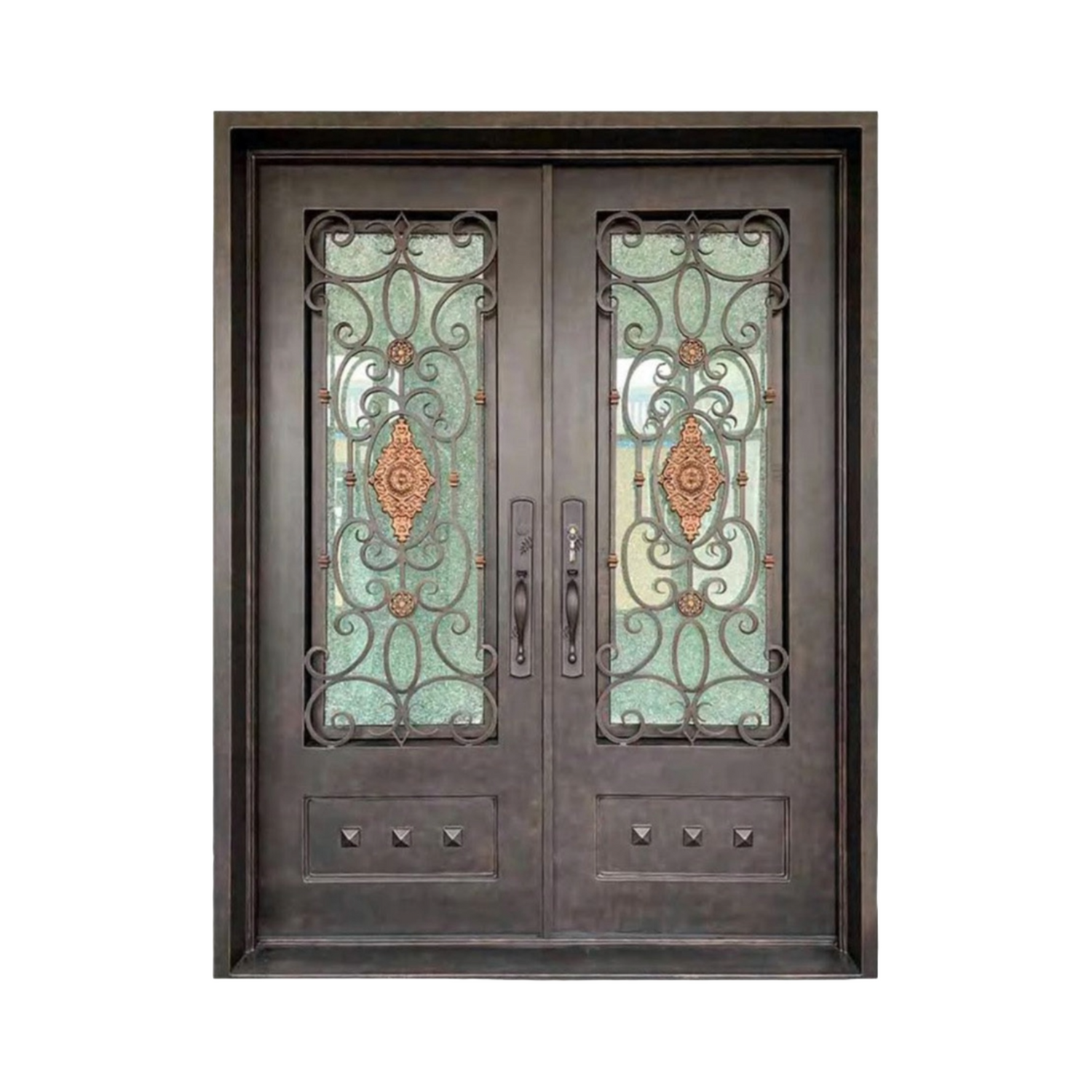 Antique Iron Doors