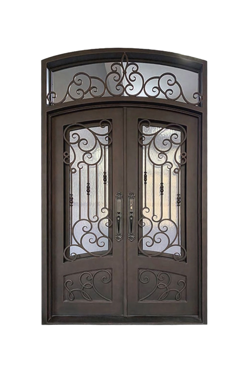 Nimbus Double Iron Door – Elegant Design Inspired by Ligh